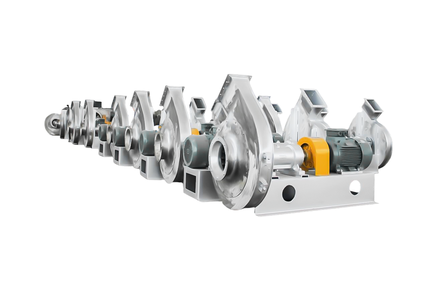 Keramische industrie - rookafzuigventilator op hoge temperatuur van de oven