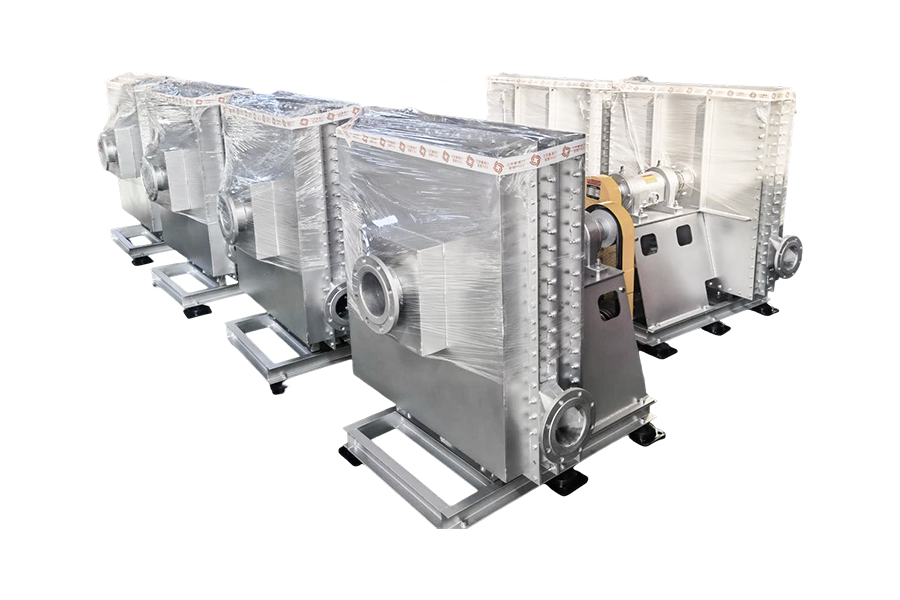 Milieubeschermingsindustrie - behandelingssysteem voor draaiovens voor vast en vloeibaar afval Pyrolyse-gasventilator