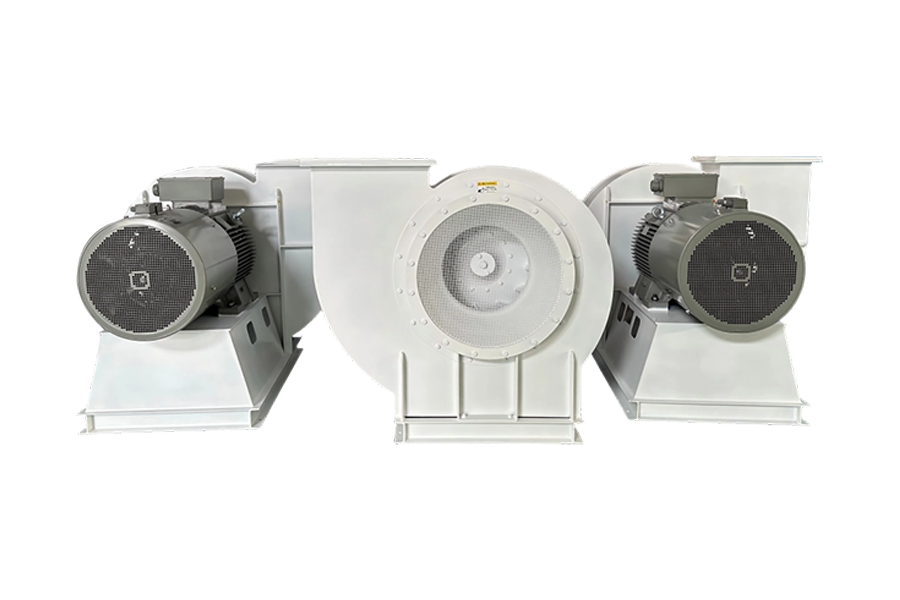 Milieubeschermingsindustrie - behandelingssysteem voor draaitrommelovens voor vast en vloeibaar afval Tertiaire ventilator